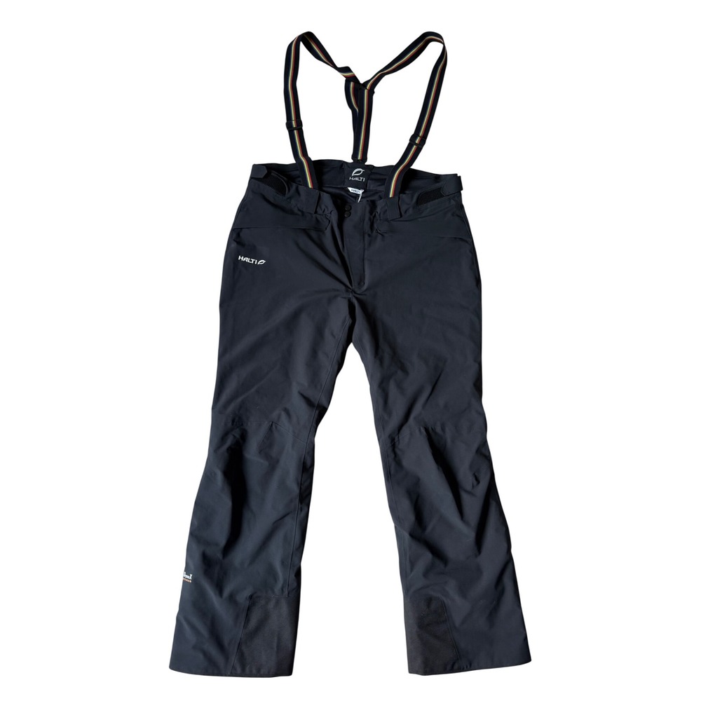 Halti Men's Ski Snow Pants DrymaxX Stretch Removable Suspenders black 3XL